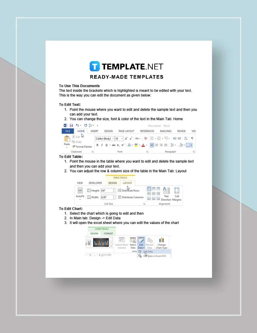 Editable Free Simple Real Estate Proposal Template