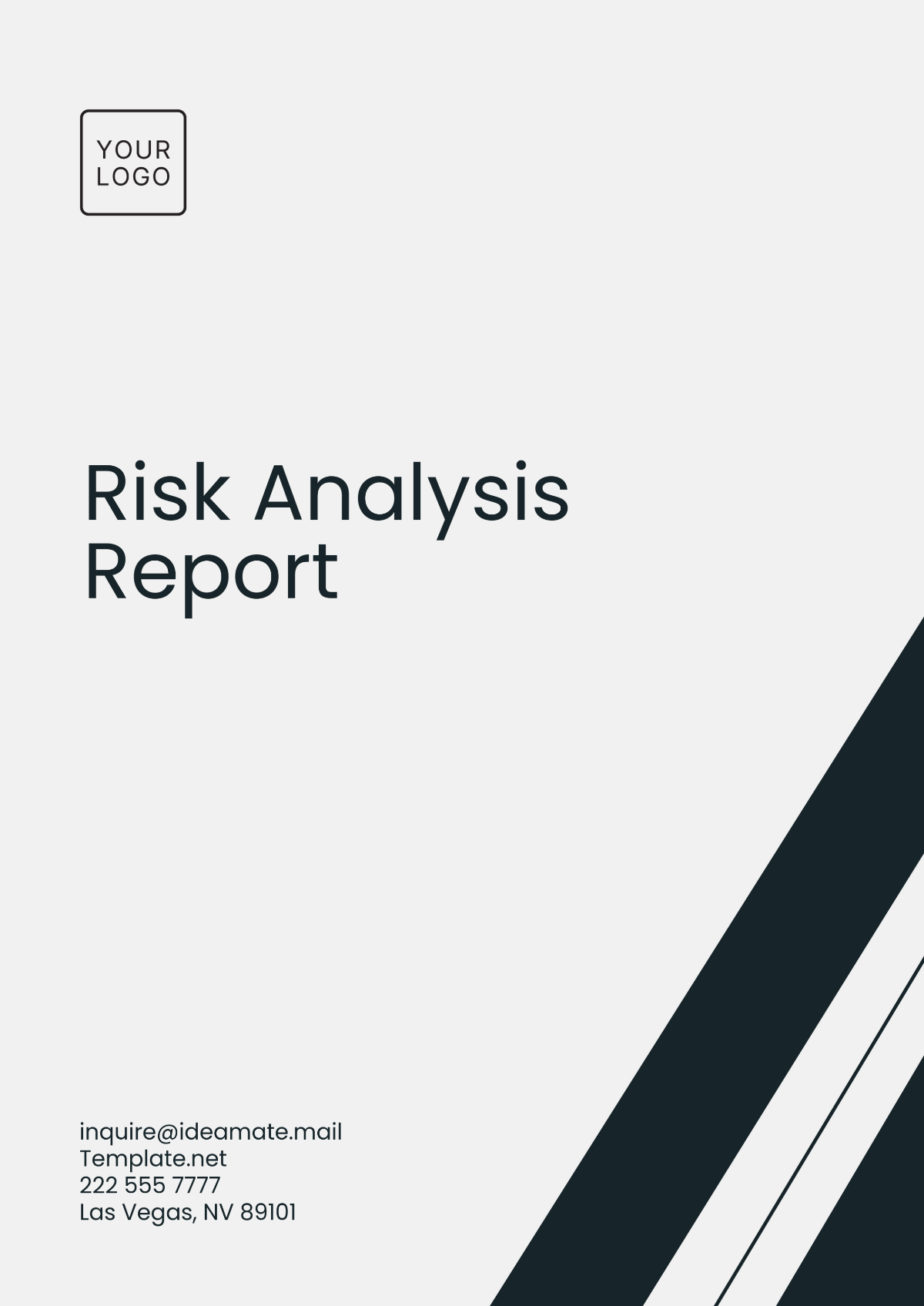 Risk Analysis Report Template - Edit Online & Download