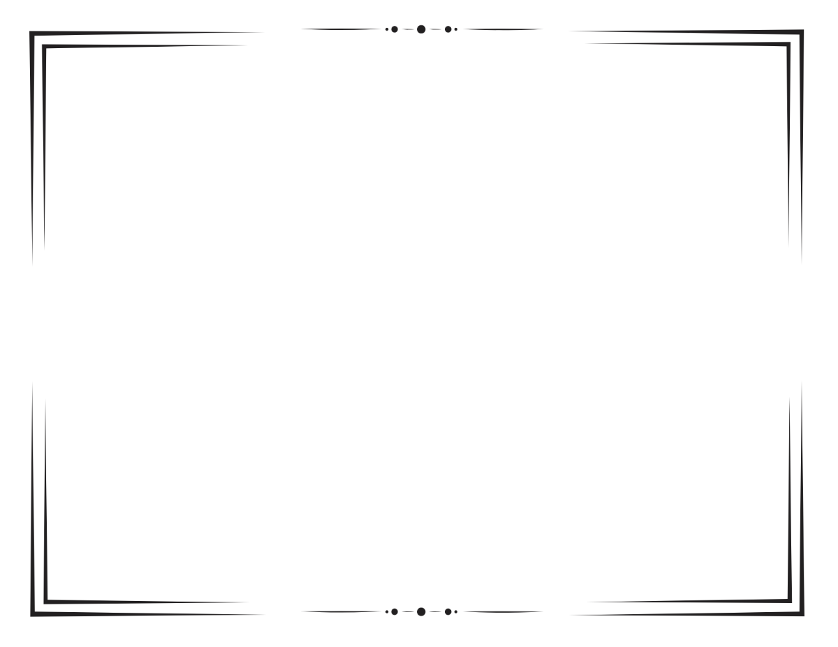 Free Black and White Border Certificate Template - Edit Online & Download