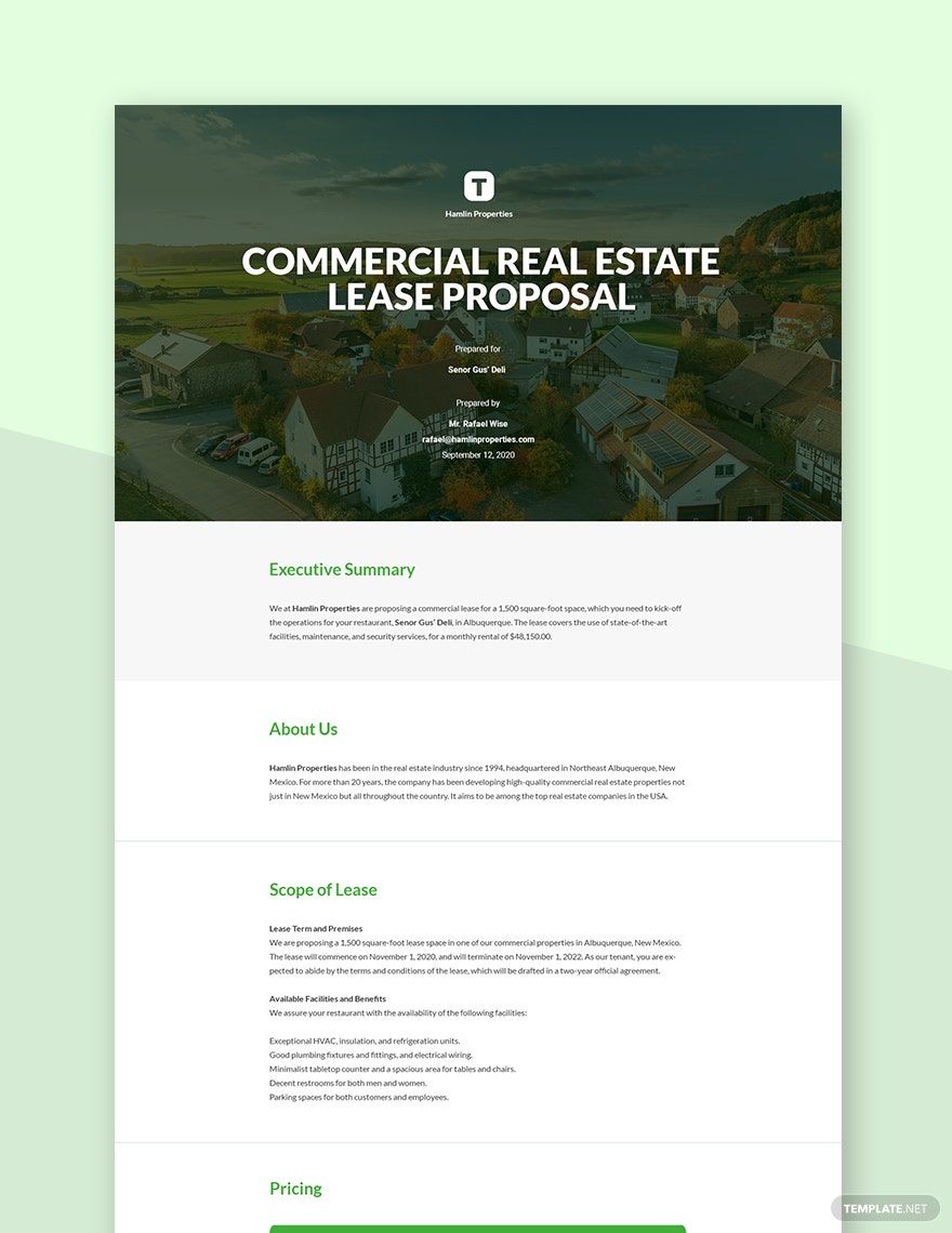 real estate lease