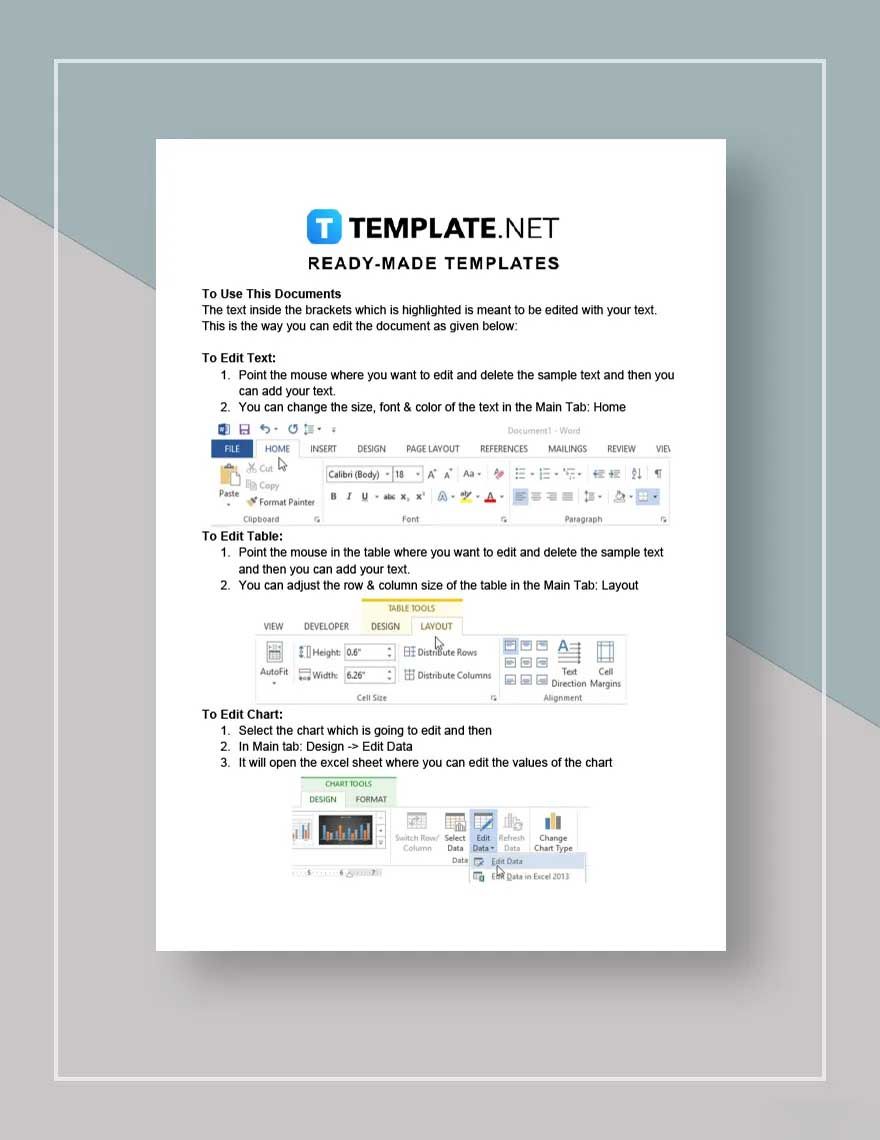 Printable Real Estate Agent Business Proposal Template
