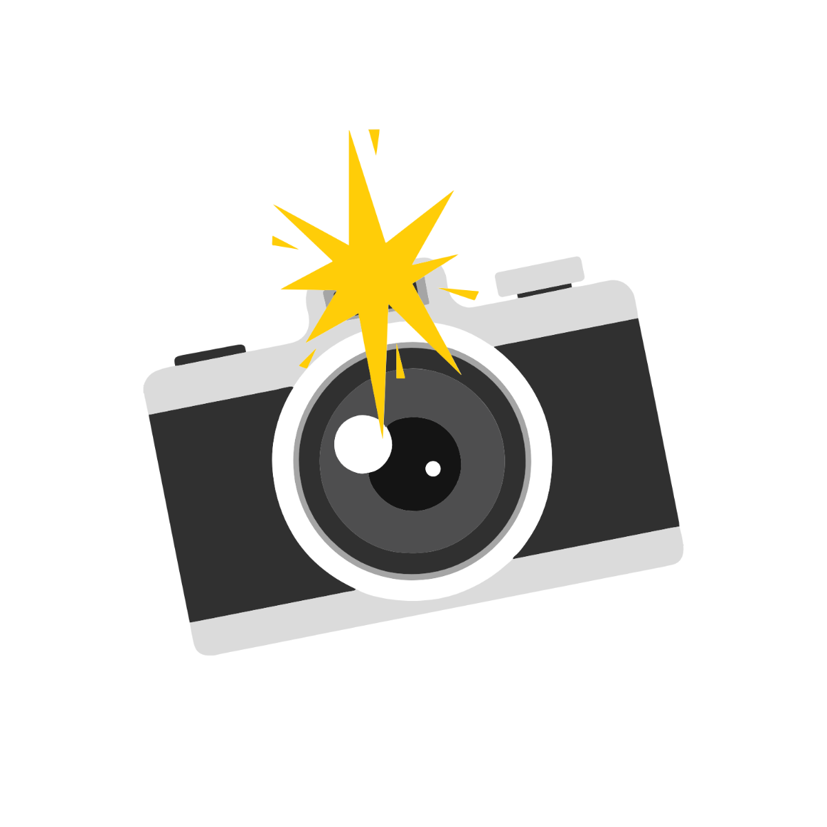 Camera Flash Clipart  - Edit Online | Template.net