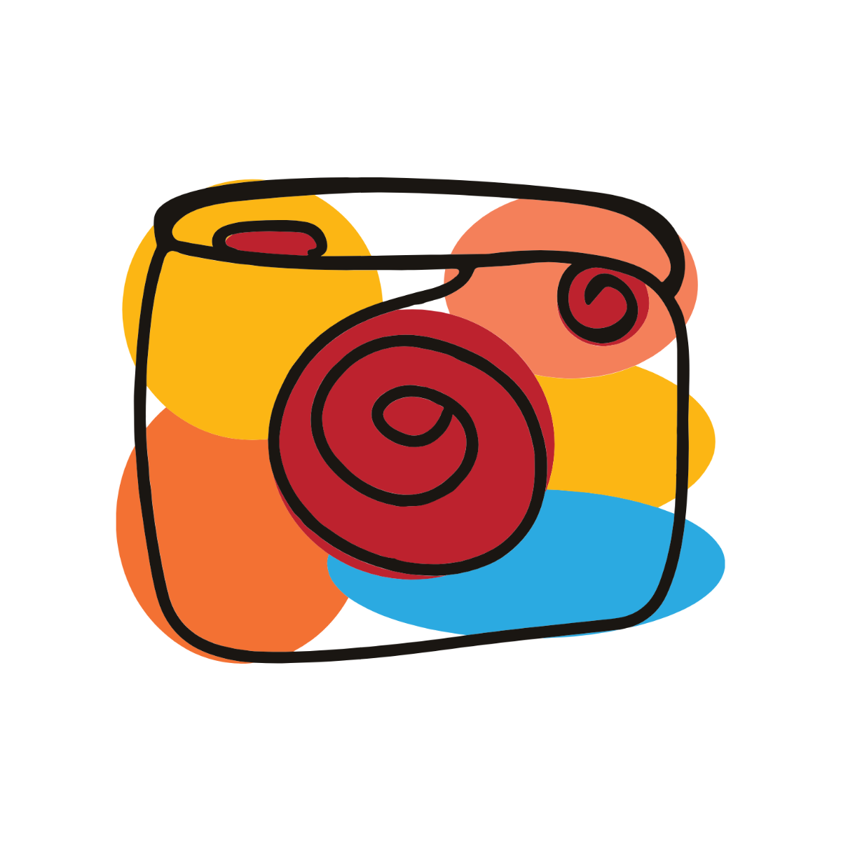 Abstract Camera Clipart  - Edit Online | Template.net