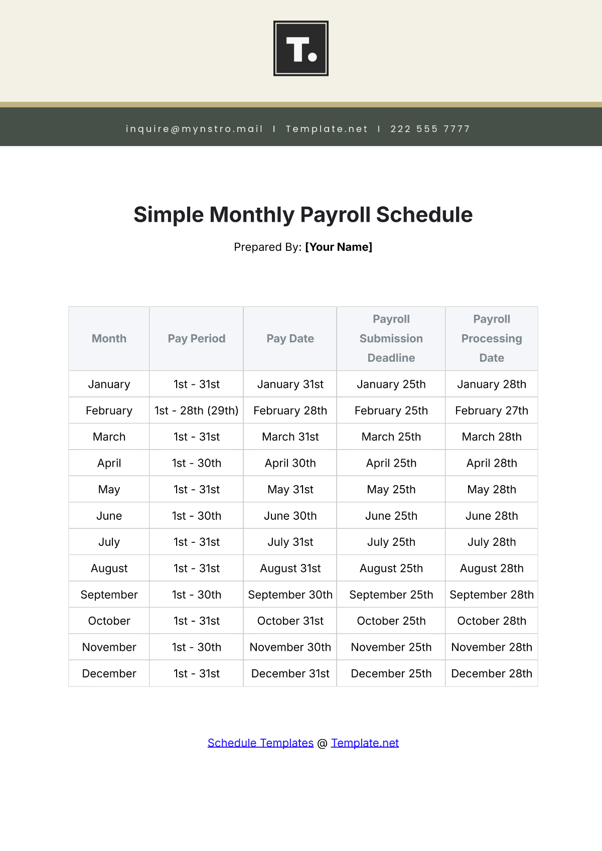 Free Intern Schedule Template To Edit Online Free Intern Schedule Template To Edit Online