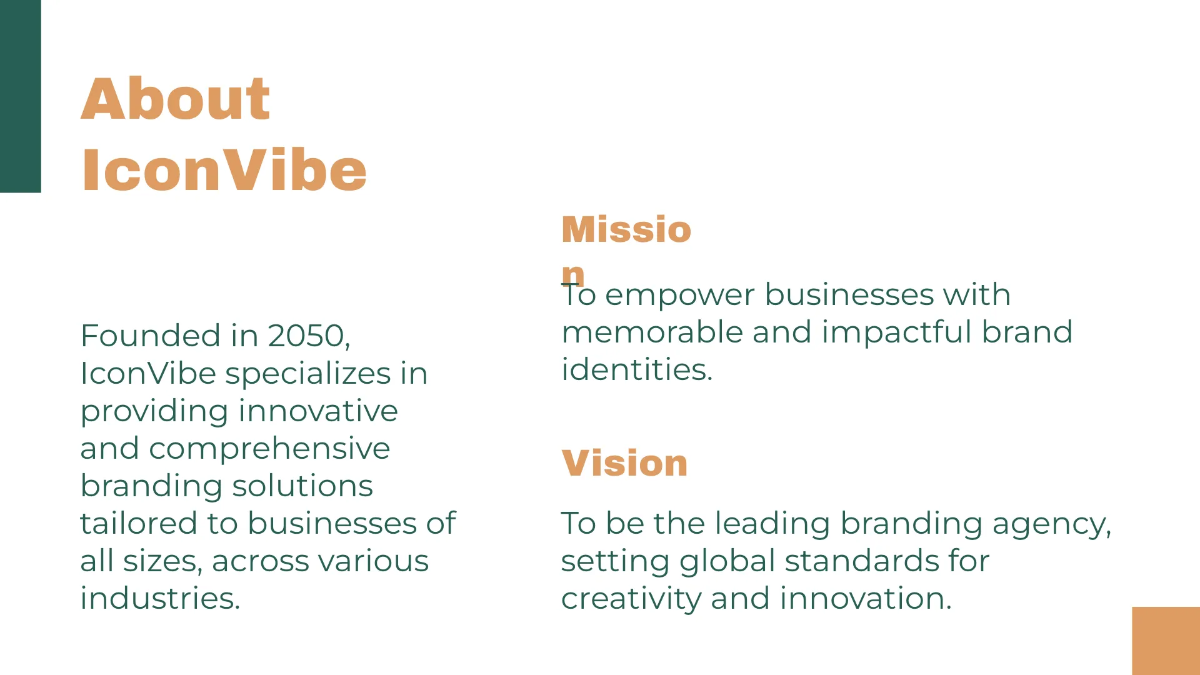 Free Brand Presentation Template to Edit Online