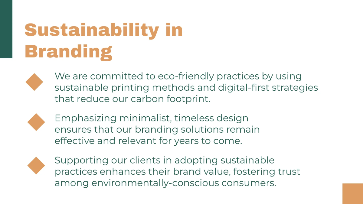 Free Brand Presentation Template to Edit Online