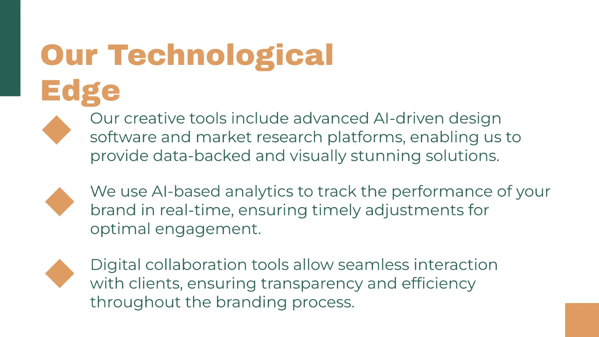 Free Brand Presentation Template to Edit Online