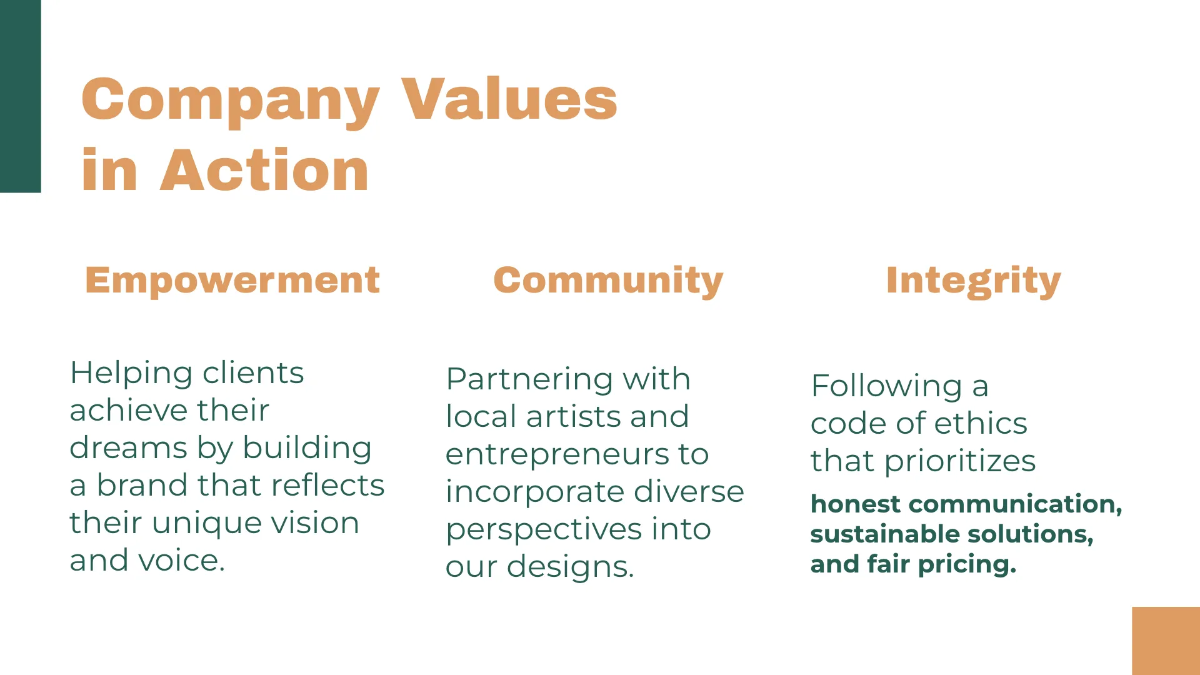 Free Brand Presentation Template to Edit Online