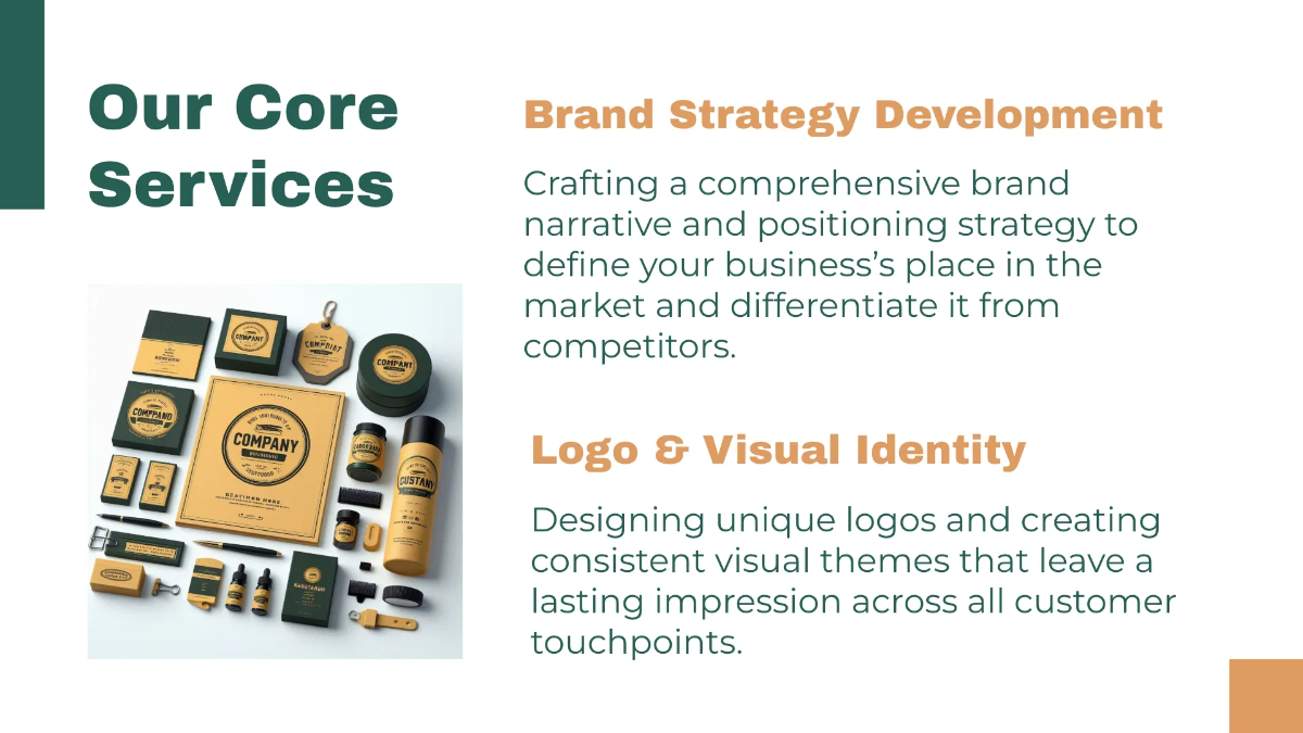 Free Brand Presentation Template to Edit Online