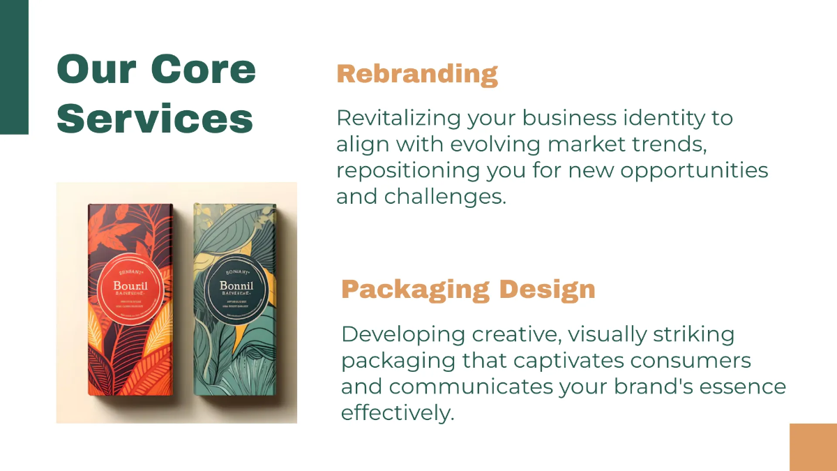 Free Brand Presentation Template to Edit Online