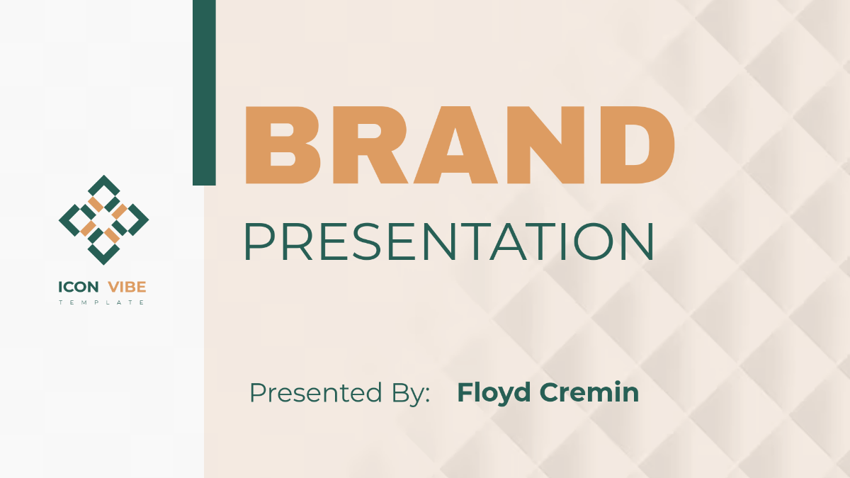 Free Brand Presentation Template - Edit Online & Download