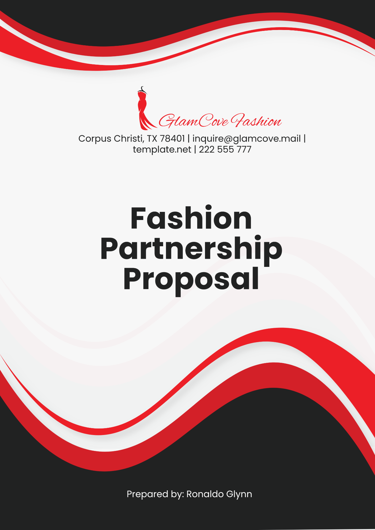 Fashion Partnership Proposal Template