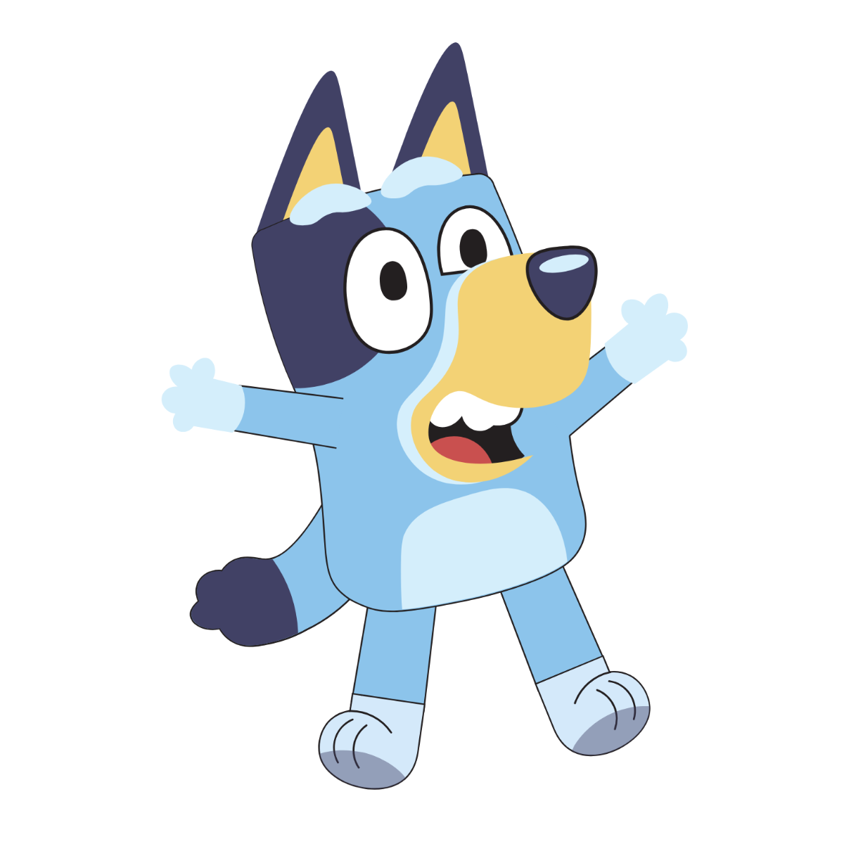 Fun Bluey Clipart