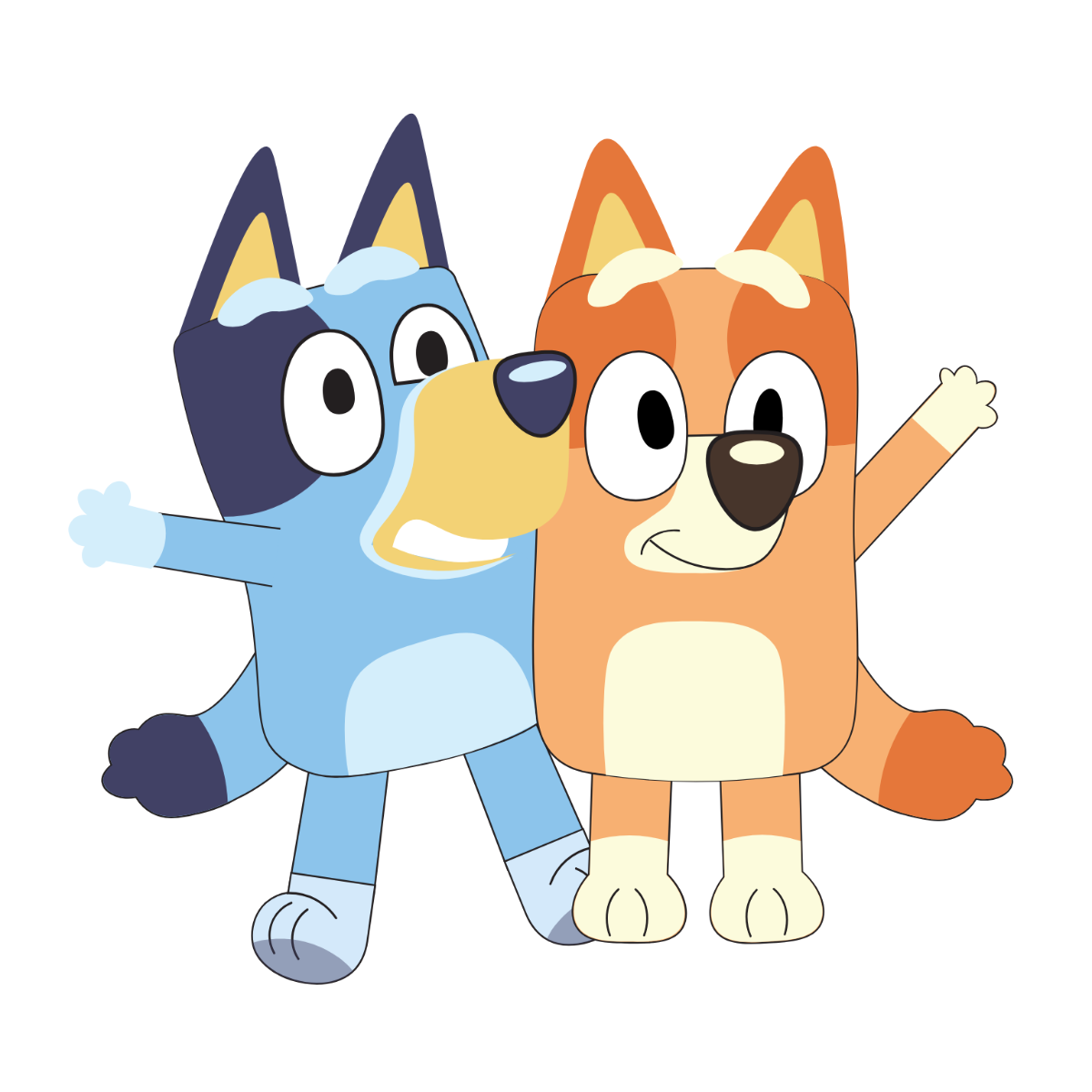 Bluey Friends Clipart