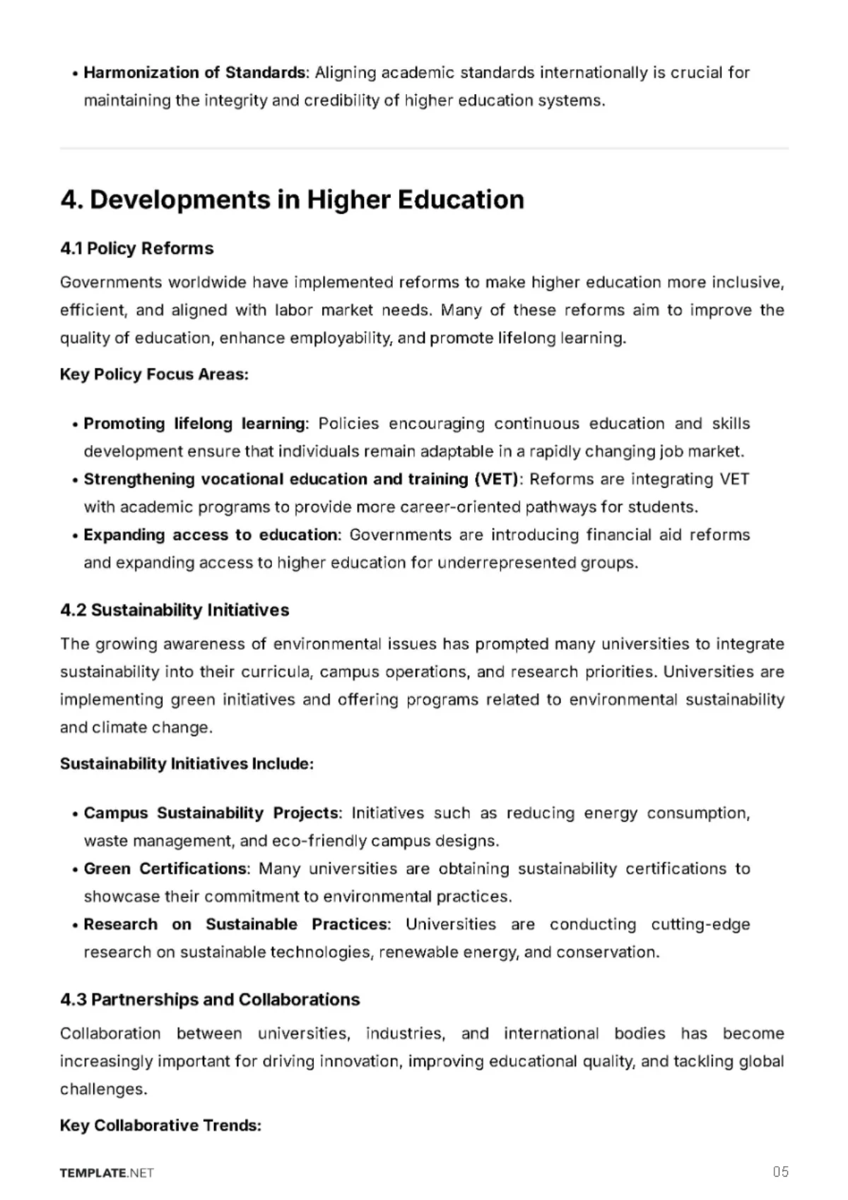 Free Aesthetic Academic Analysis Report Template to Edit Online