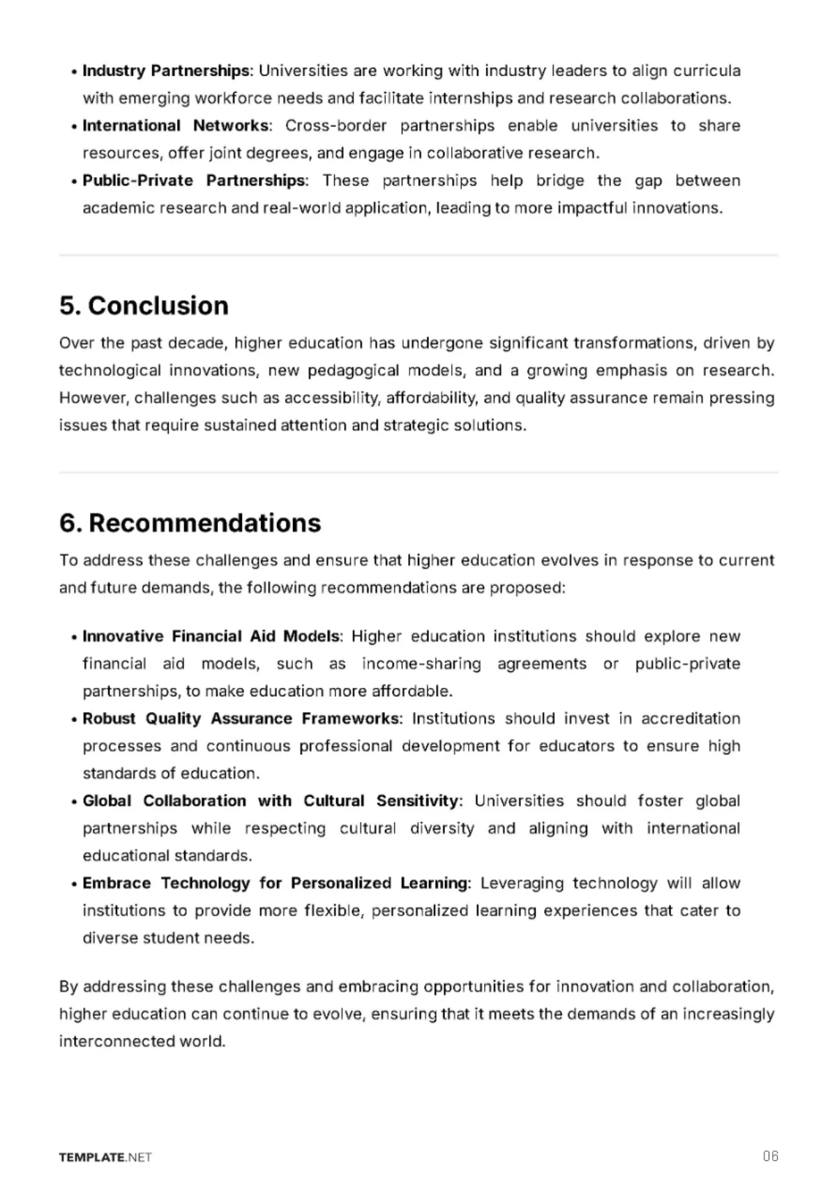 Free Aesthetic Academic Analysis Report Template to Edit Online