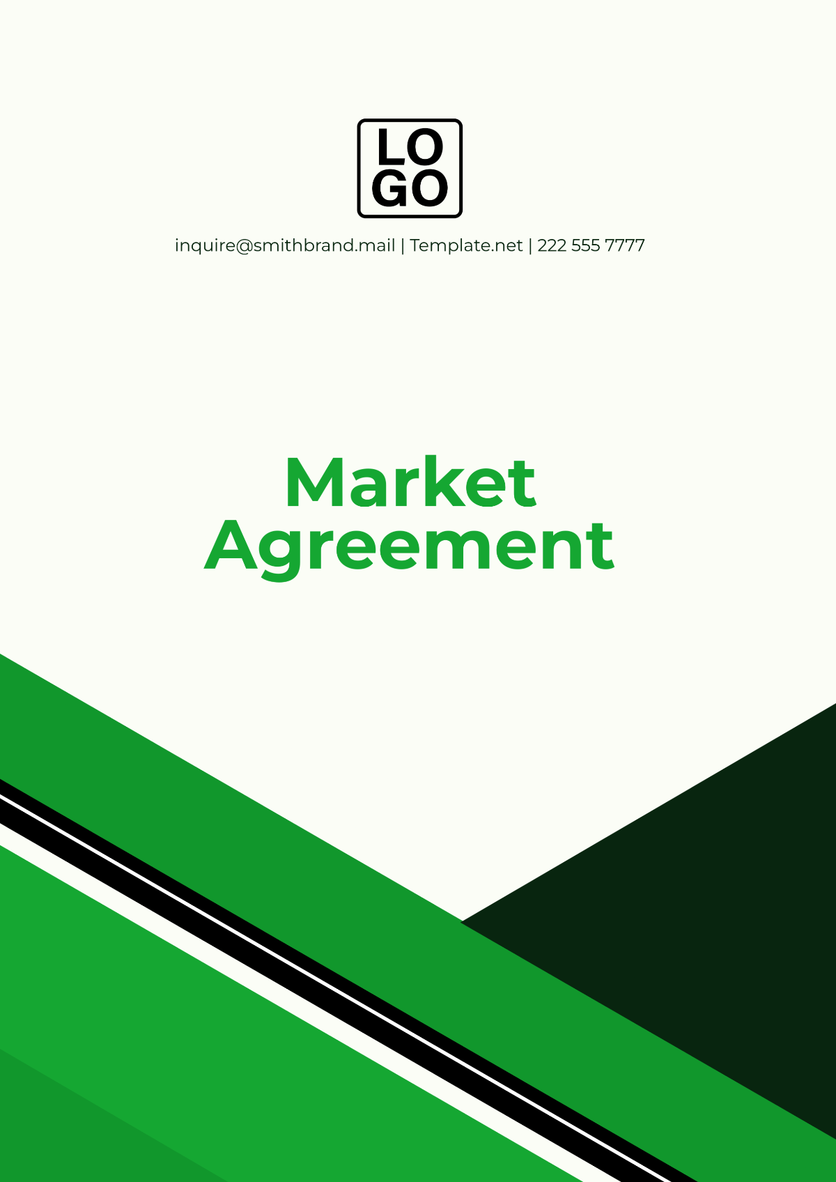 Market Agreement Outline Template - Edit Online & Download