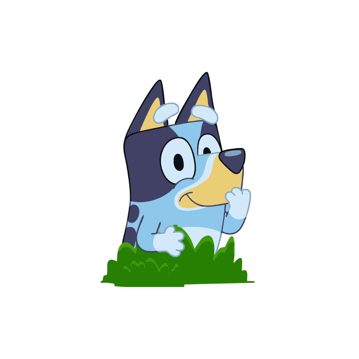 Editable Bluey Clipart