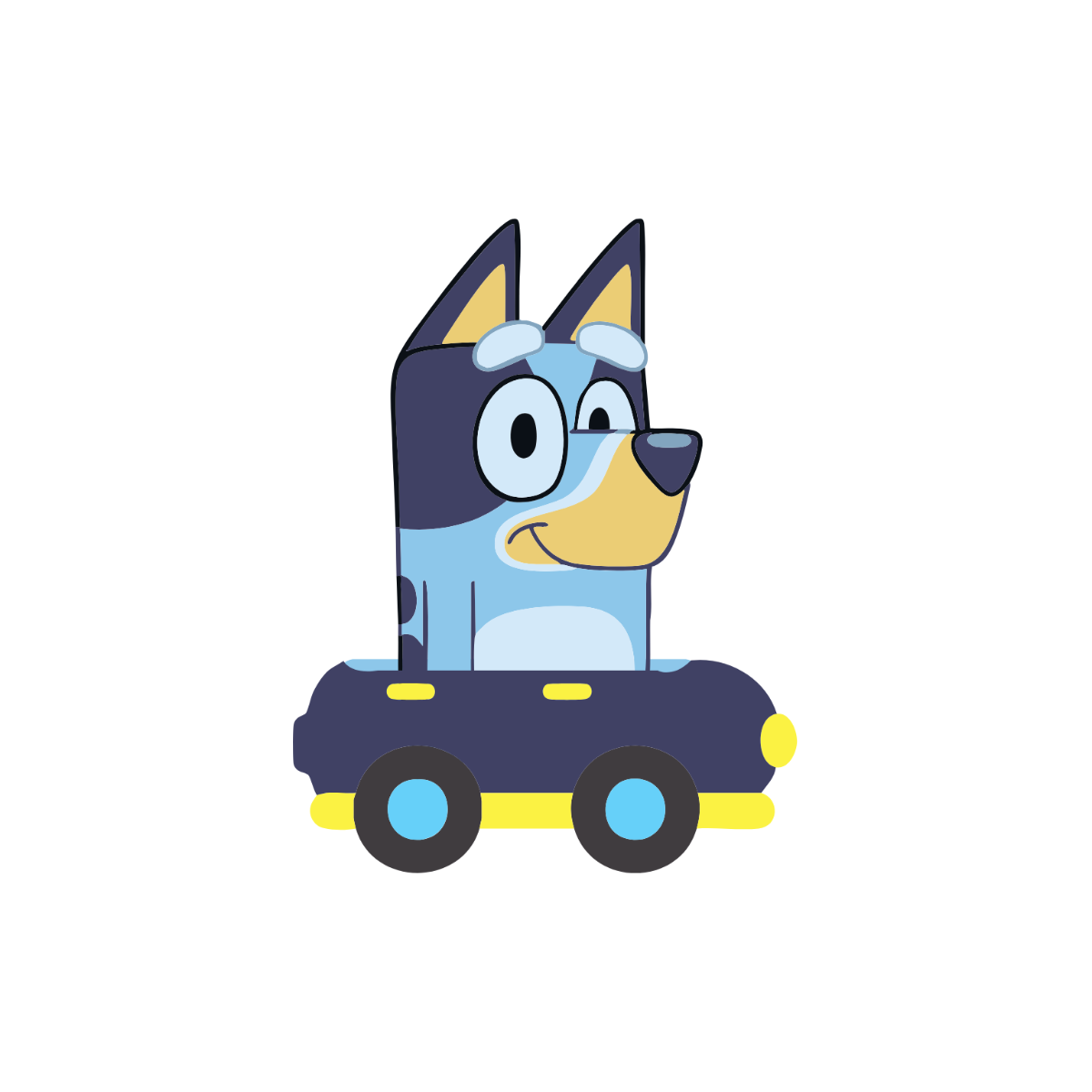 Cartoon Bluey Clipart