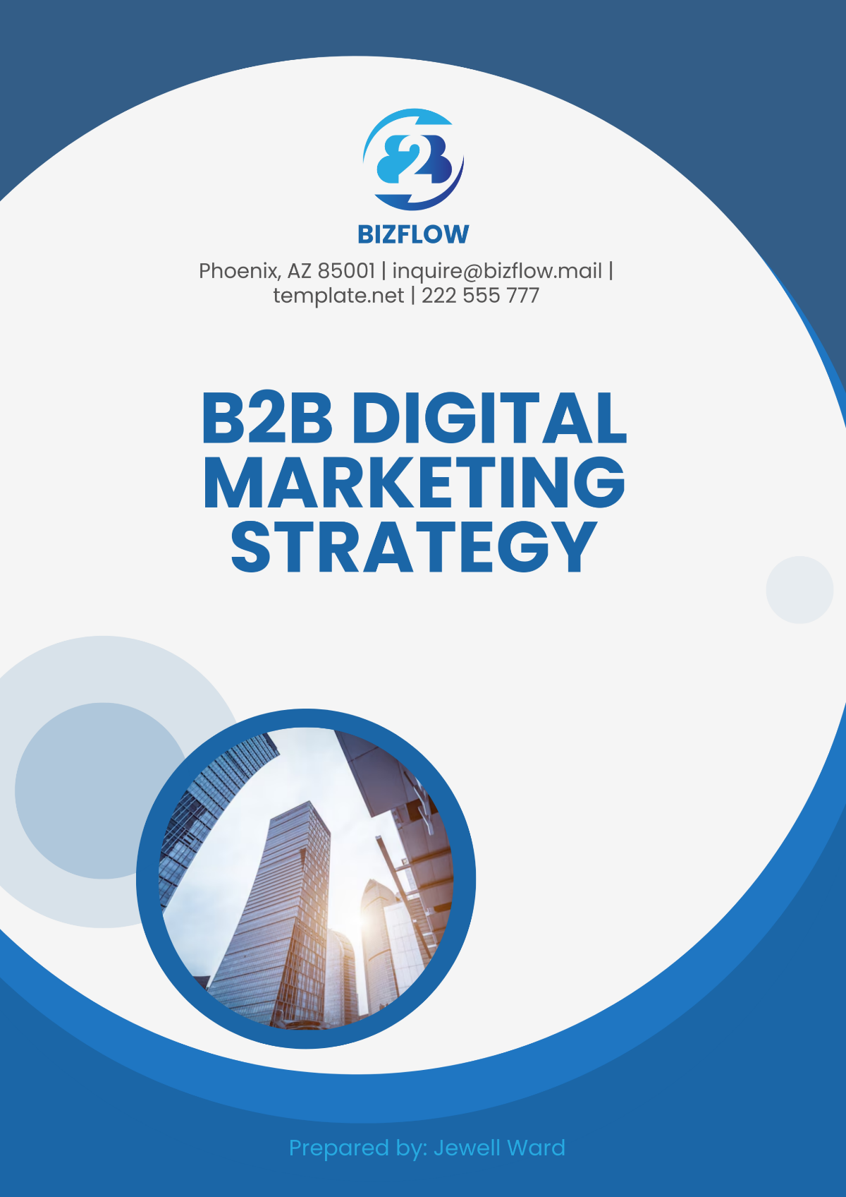 B2B Digital Marketing Strategy Template