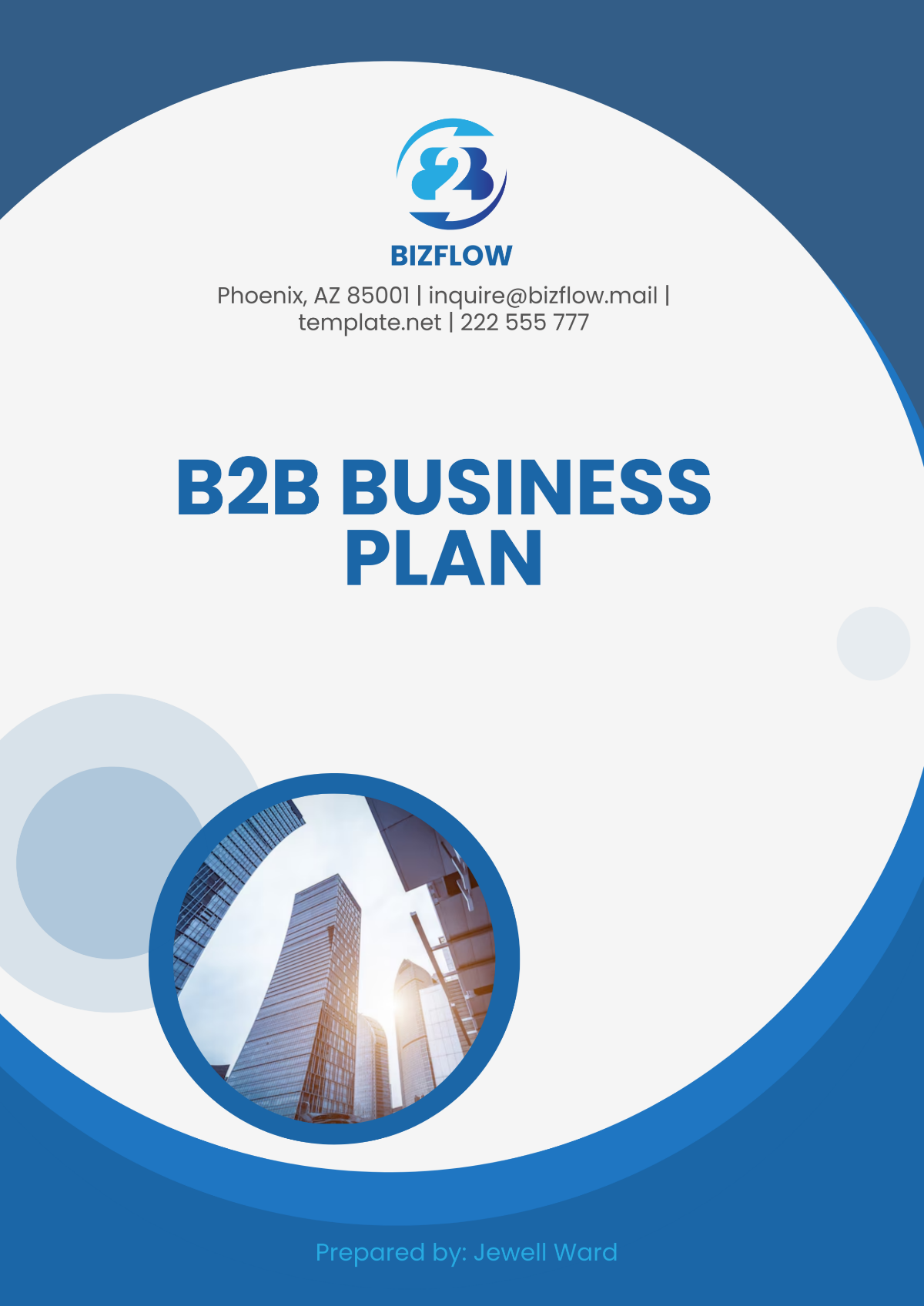 B2B Business Plan Template - Edit Online & Download