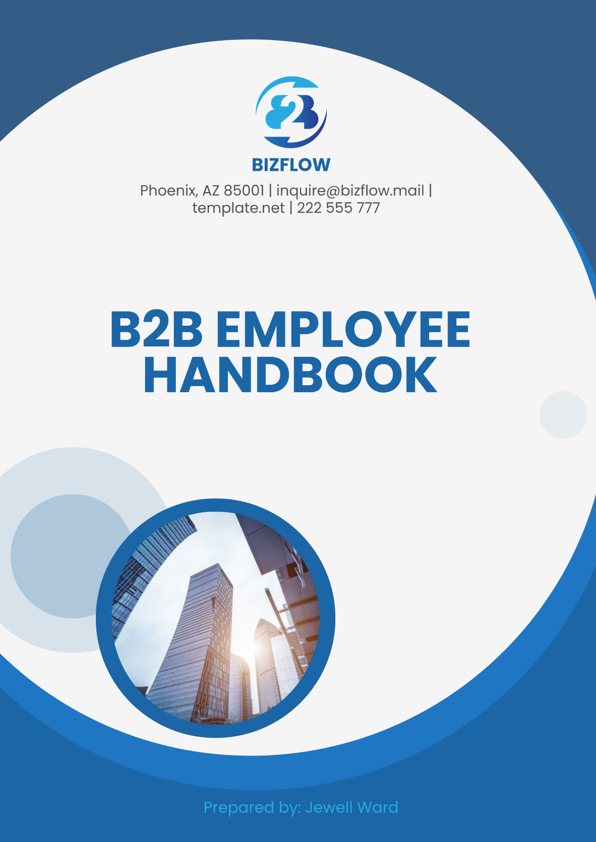 B2B Employee Handbook Template - Edit Online & Download