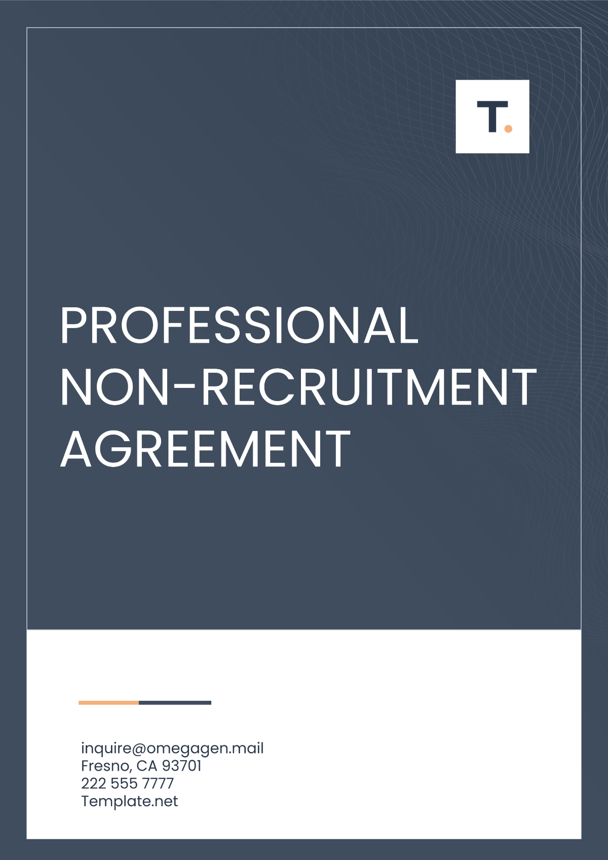 Professional Non-Recruitment Agreement Template - Edit Online & Download