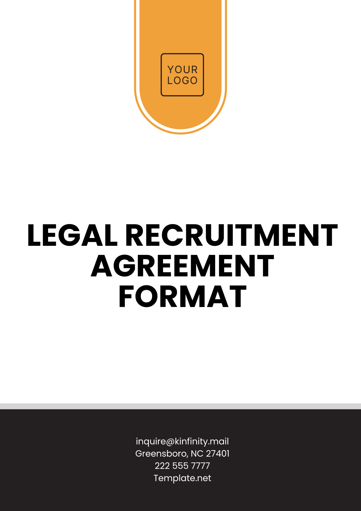 Legal Recruitment Agreement Format Template - Edit Online & Download