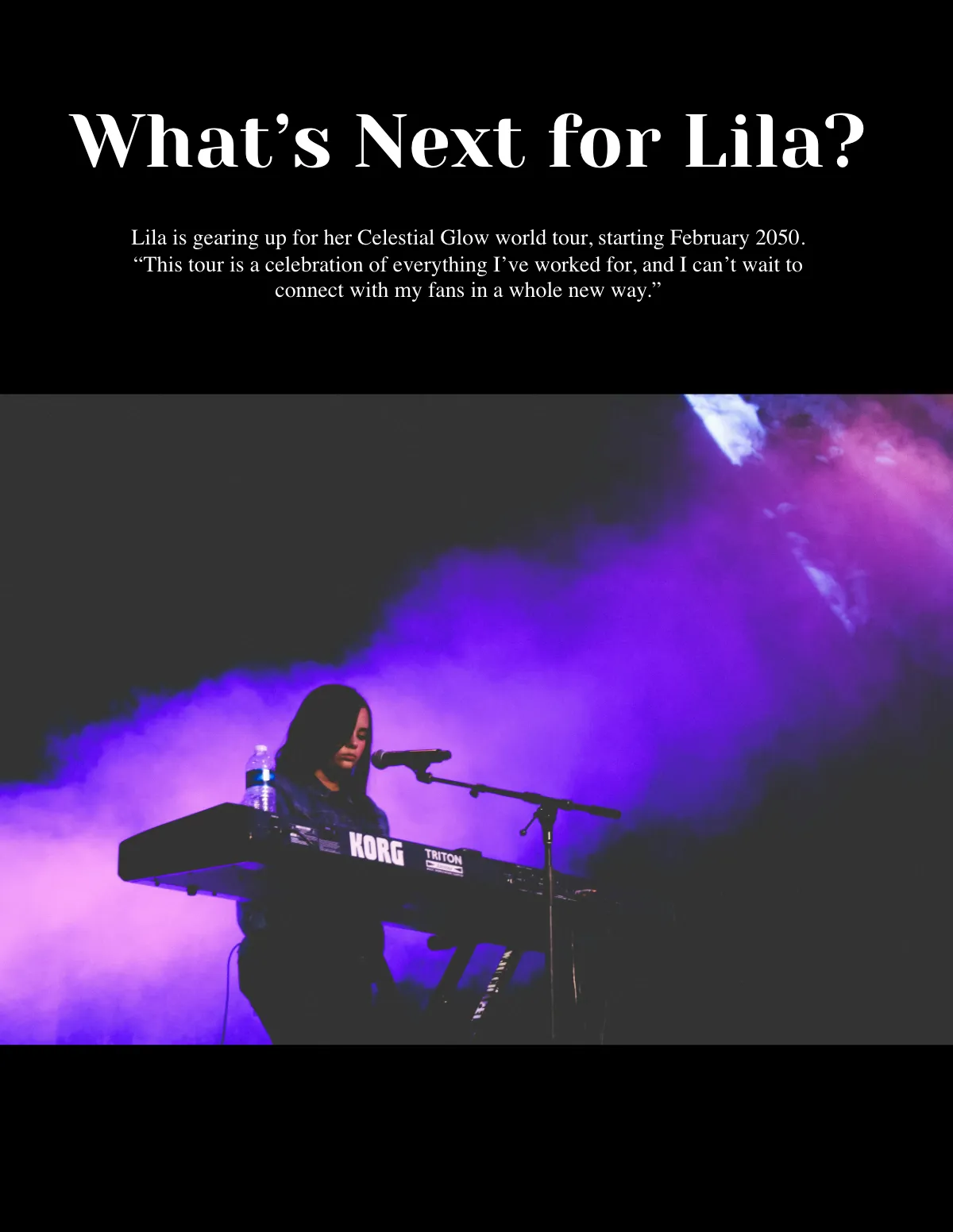 Free Printable Magazine Template to Edit Online