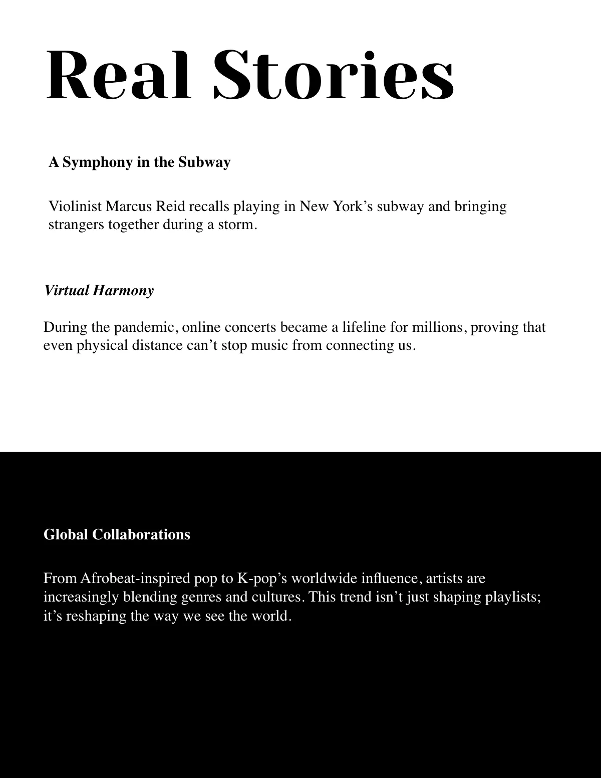 Free Printable Magazine Template to Edit Online