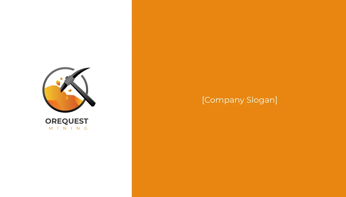 Free Mining Business Card Template to Edit Online