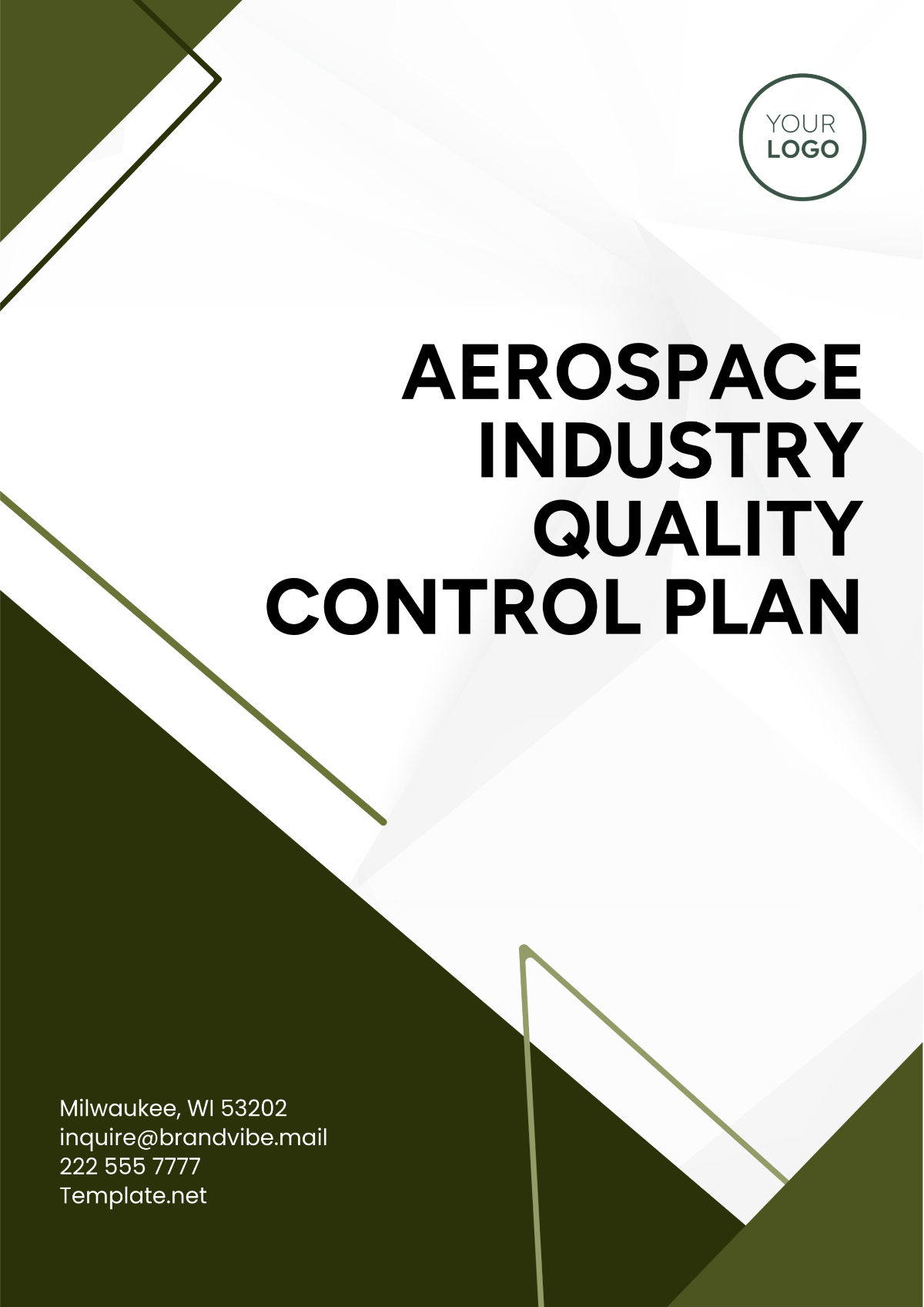 Aerospace Industry Quality Control Plan Template - Edit Online & Download