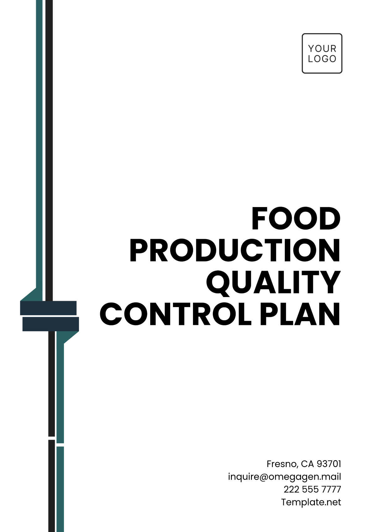 Food Production Quality Control Plan Template - Edit Online & Download