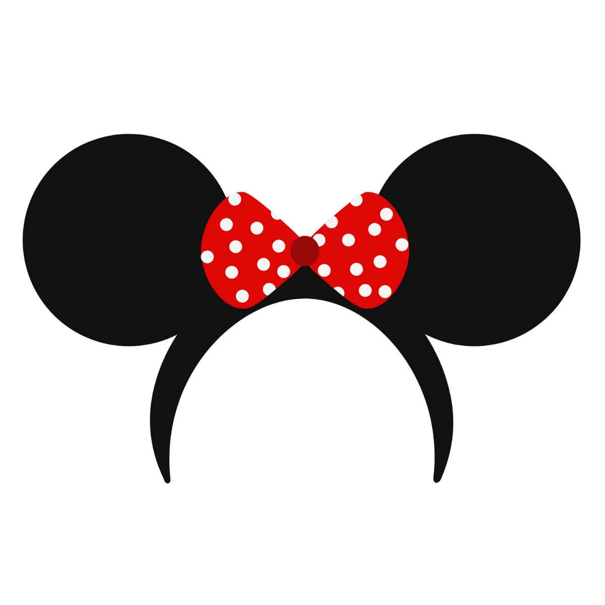 Free Mickey Mouse with Ears Clipart Template - Edit Online & Download