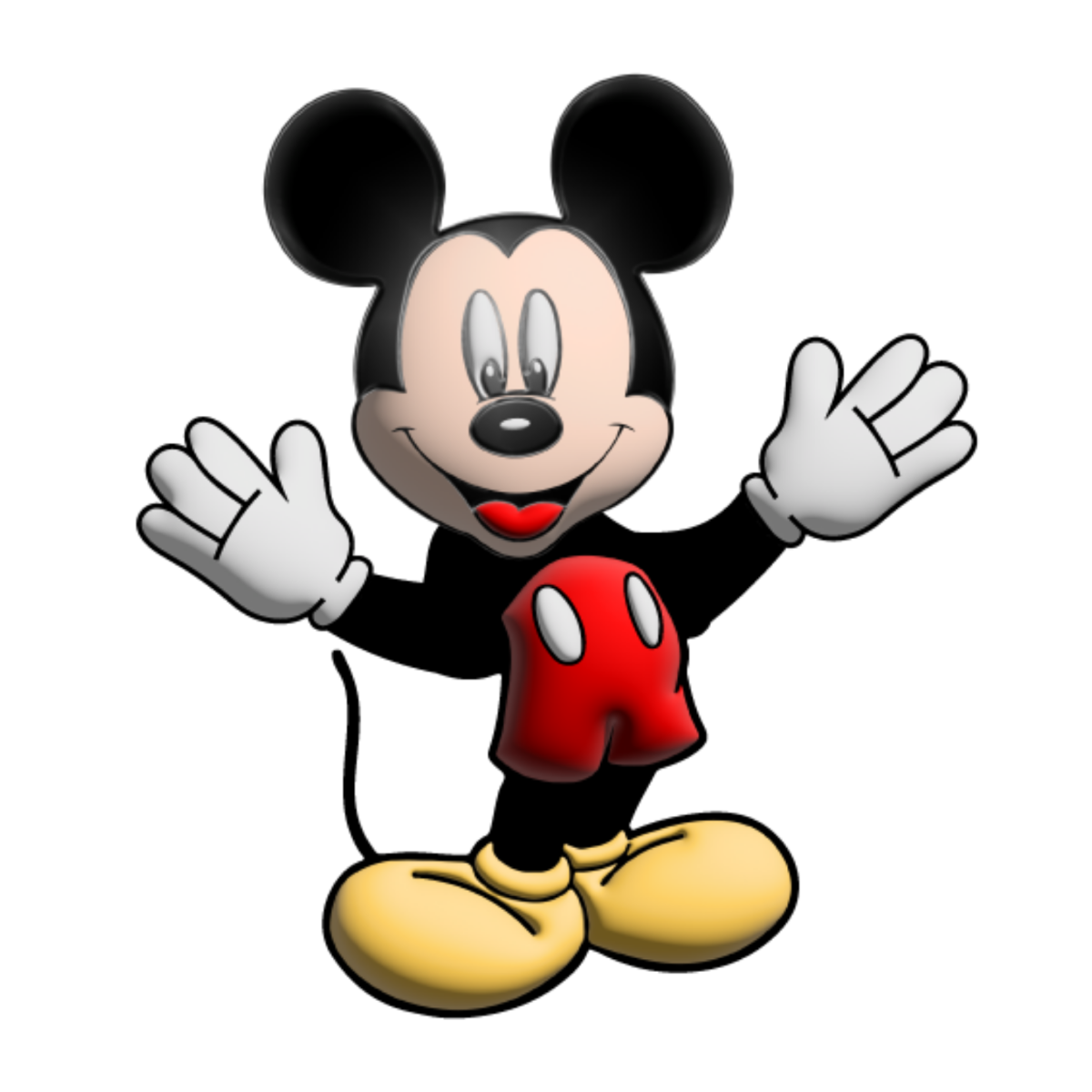 Free Mickey Mouse in Action Clipart Template - Edit Online & Download