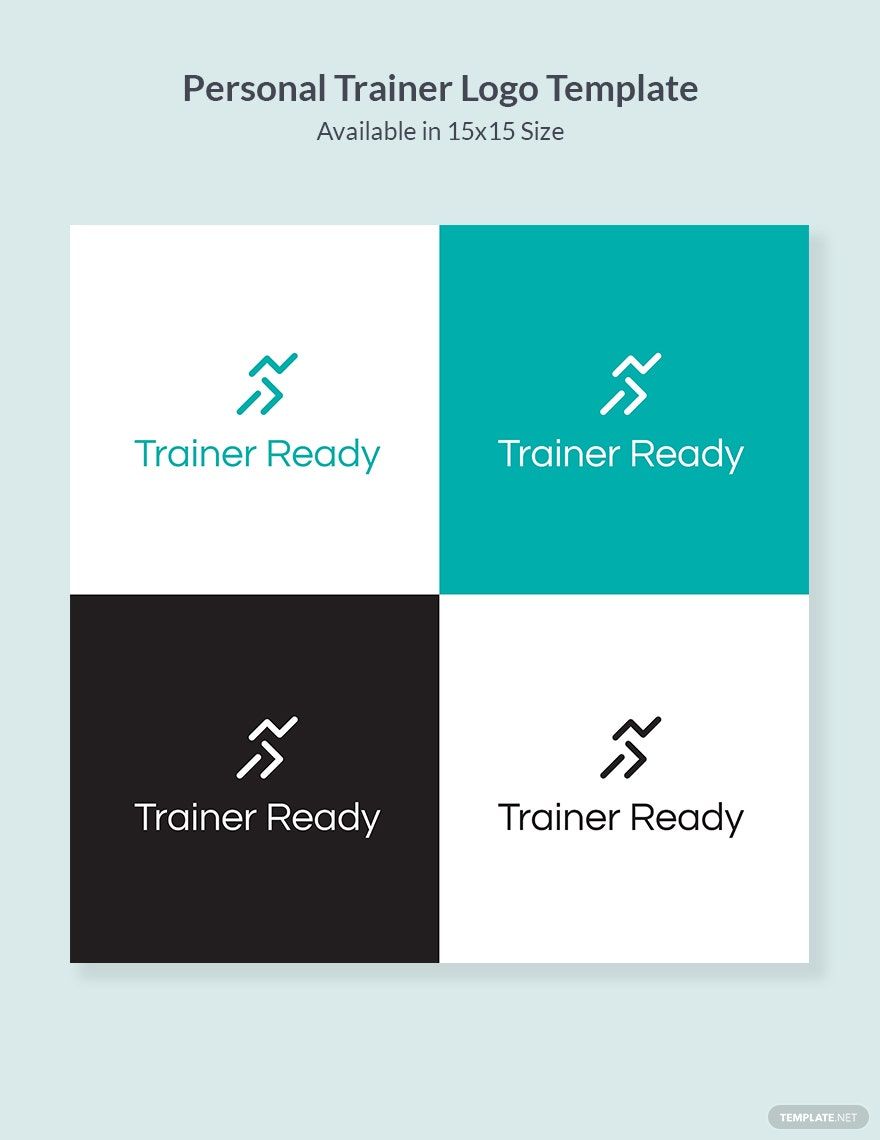 Personal Trainer Logo Template