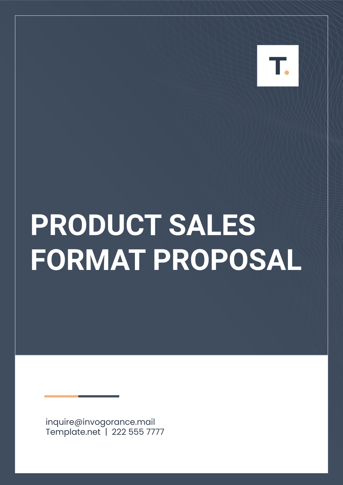 Product Sales Format Proposal Template - Edit Online & Download