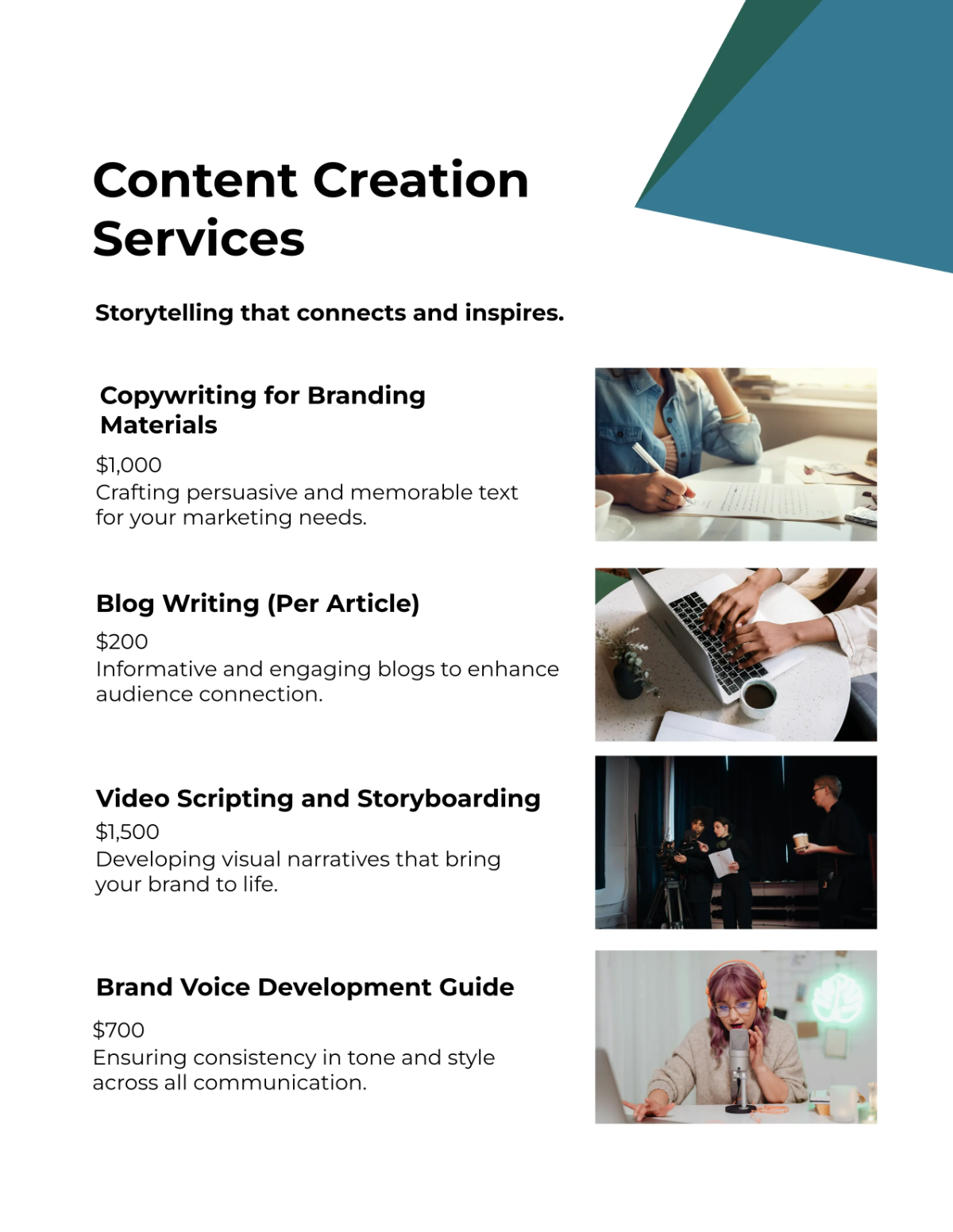 Free Brand Catalog Template to Edit Online