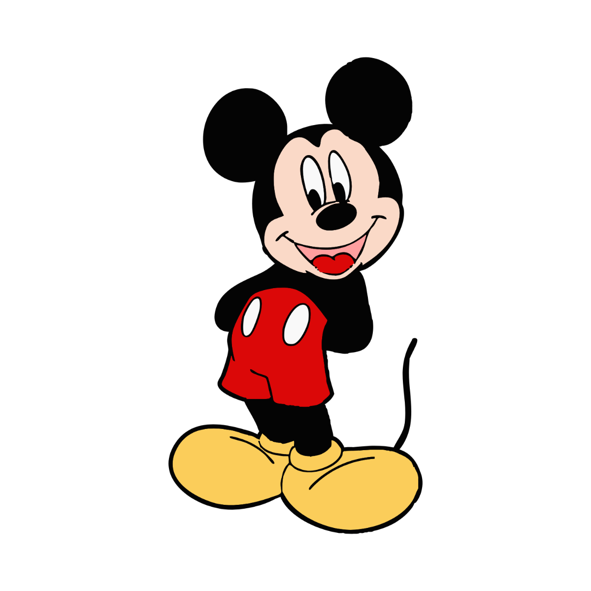 Free Cute Mickey Mouse Clipart Template - Edit Online & Download