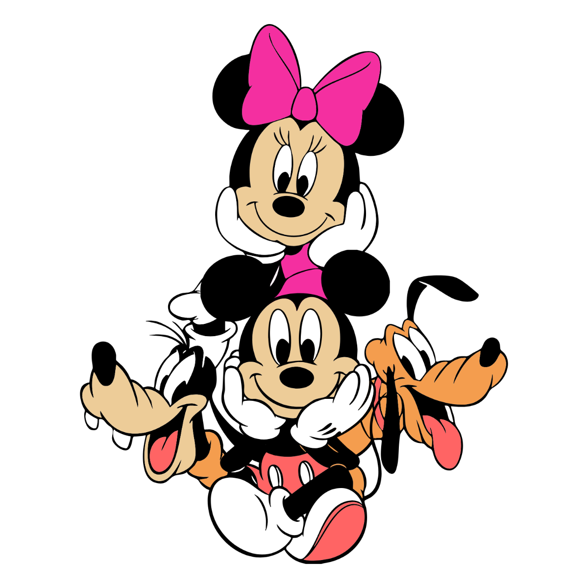 Free Mickey Mouse and Friends Clipart Template - Edit Online & Download