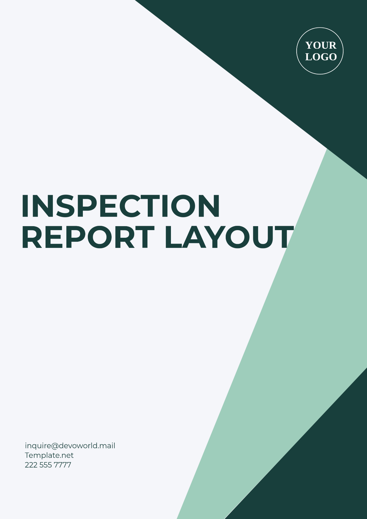 Inspection Report Layout Template - Edit Online & Download