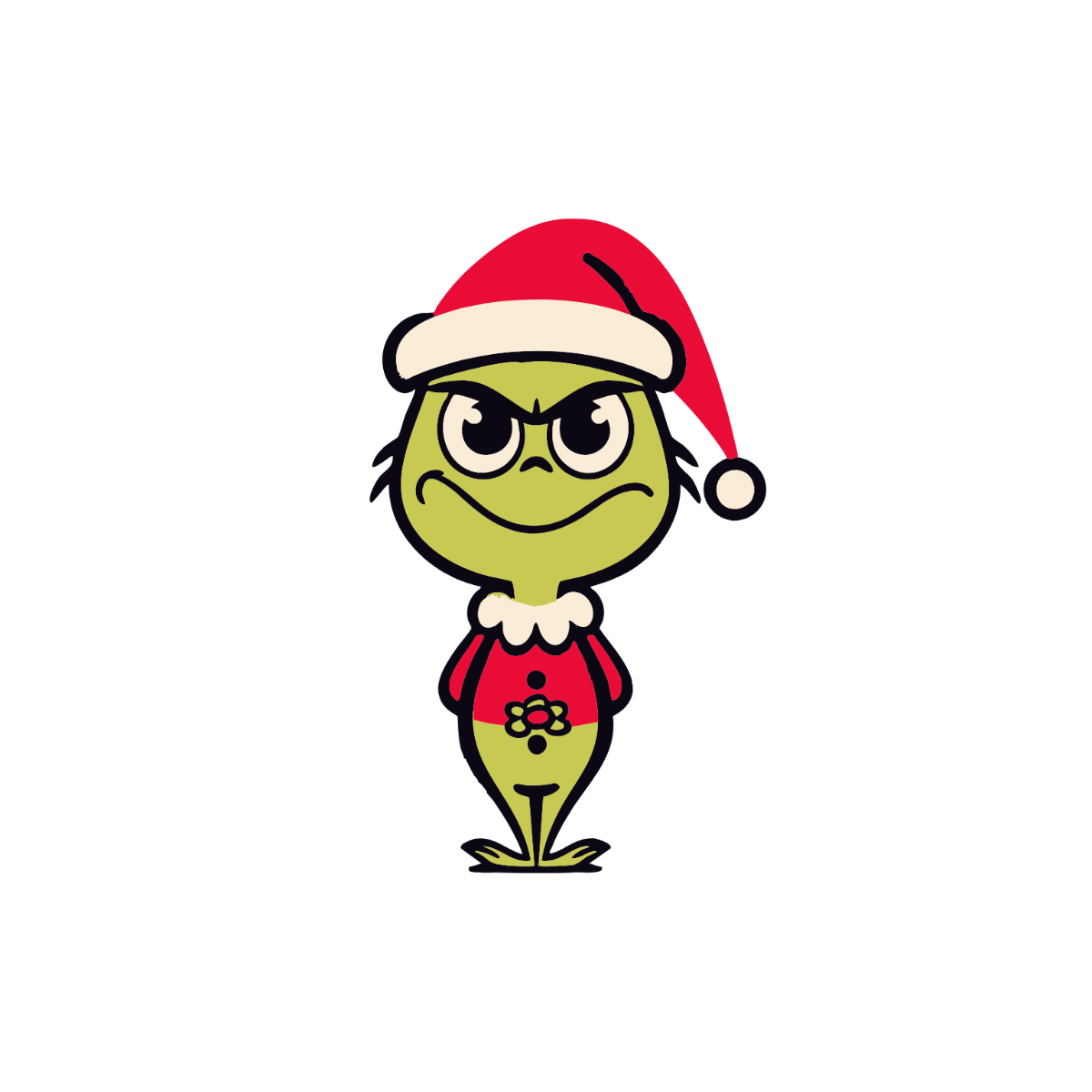 Free Grinch Christmas Clipart Template - Edit Online & Download