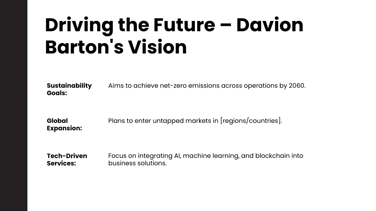 Free CEO Presentation Template to Edit Online