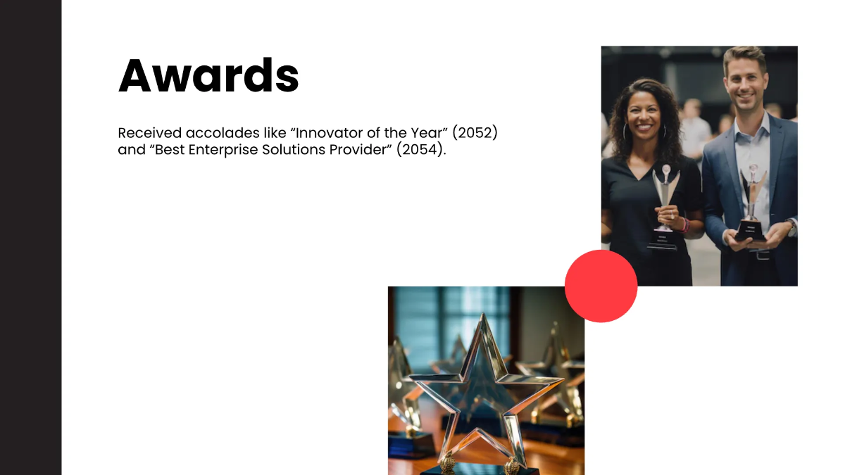 Free CEO Presentation Template to Edit Online