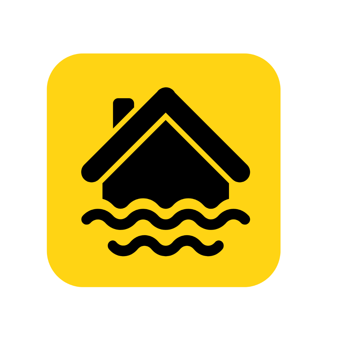 Free Flood Warning Icon Template - Edit Online & Download