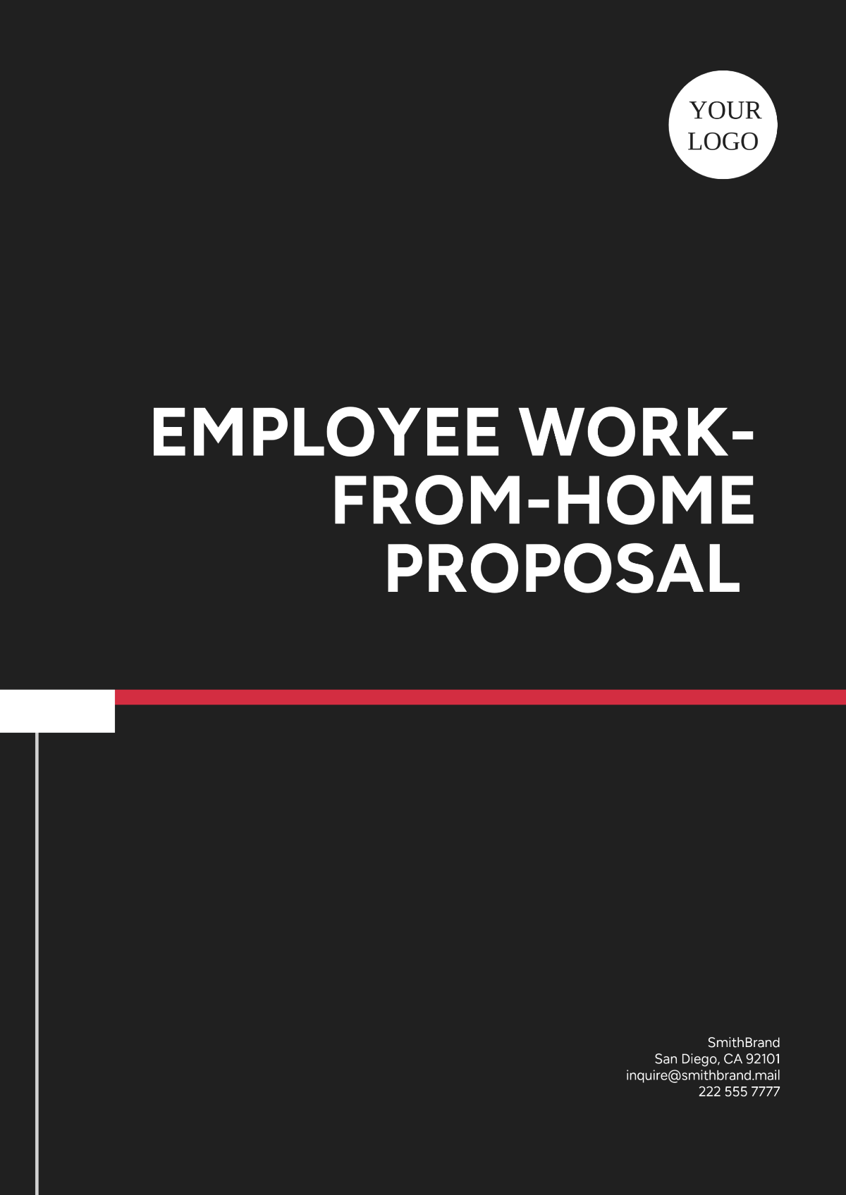 Employee Work-from-Home Proposal Template - Edit Online & Download