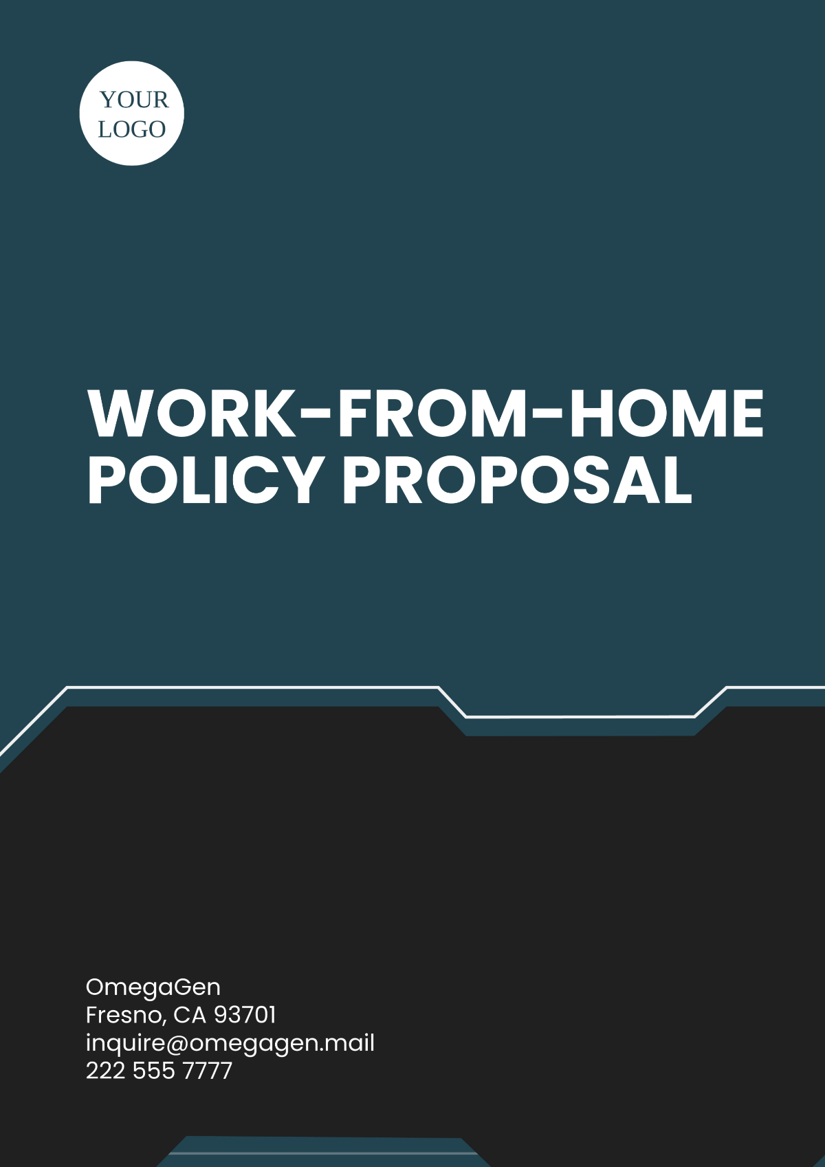 Work-from-Home Policy Proposal Template - Edit Online & Download