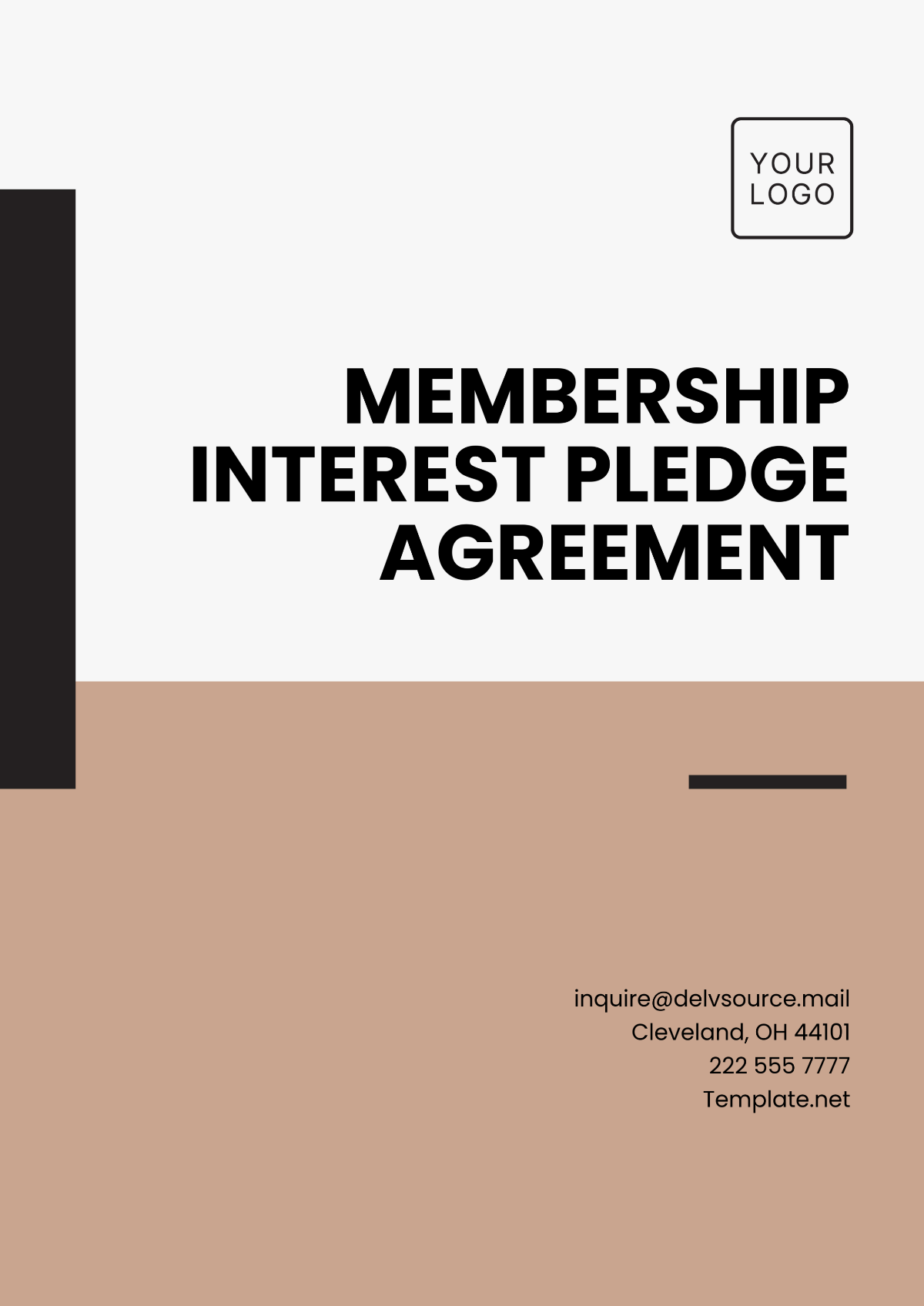 Membership Interest Pledge Agreement Template - Edit Online & Download