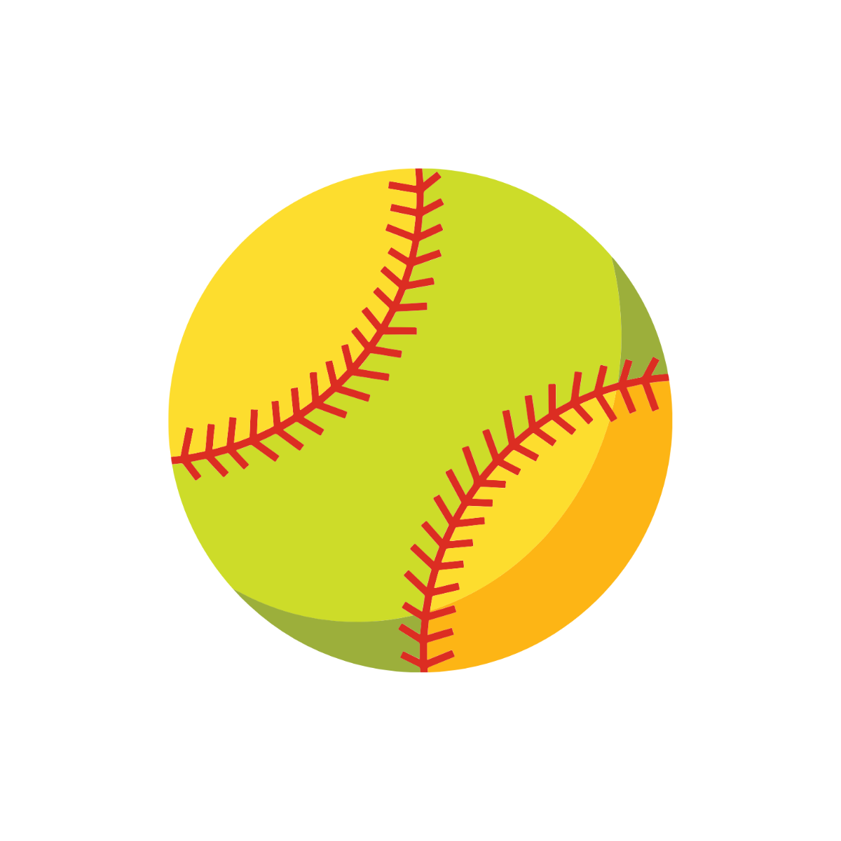 Free Colorful Softball Clipart Template - Edit Online & Download