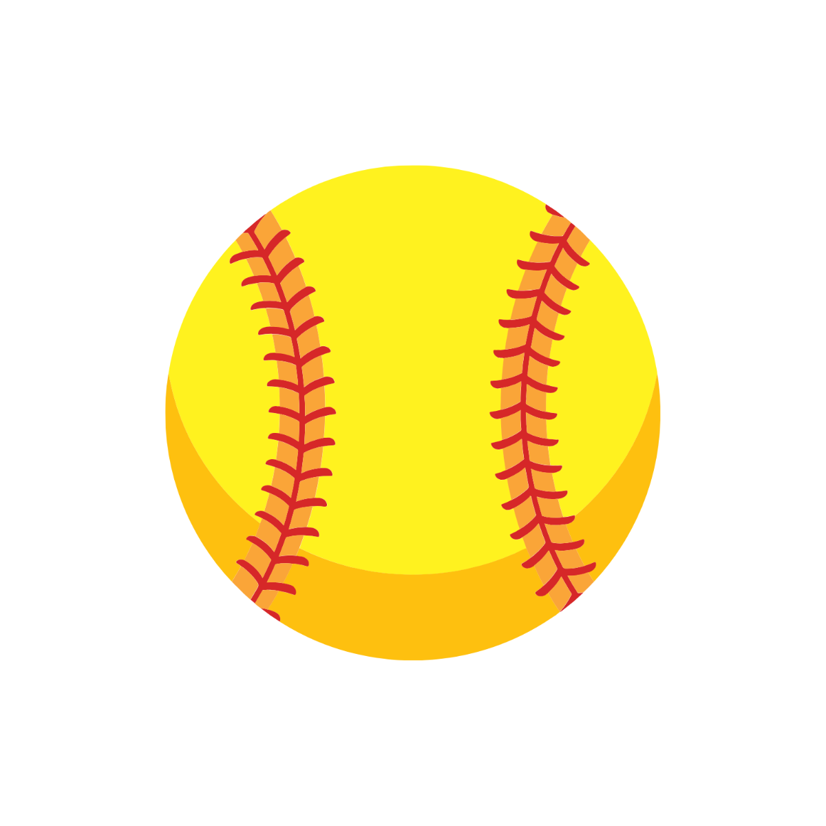 Free Transparent Softball Clipart Template - Edit Online & Download